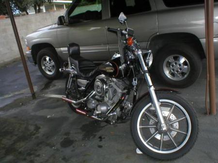 My older bors (rest in peace) 1990 FXR Harley