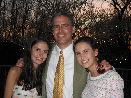 My husband Frank and daughters Julia and Lydia