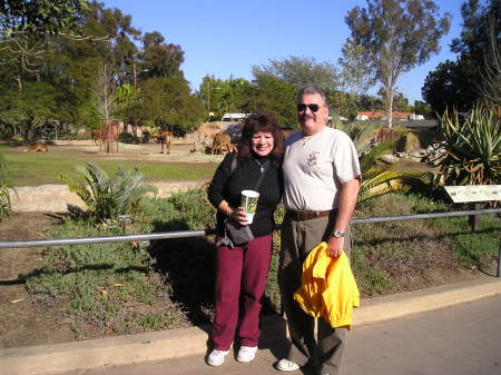 Greg and Isabel at San Diego Zoo