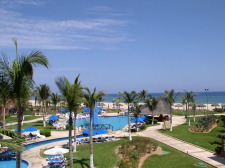 View from my room in Cabo