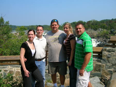 With My Daughters & Son-In-Laws - Great Falls Park