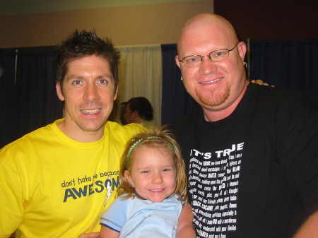 my daughter and i with darth maul.