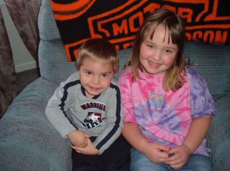 lil bro dalton & lil sis haley