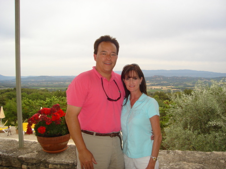 Susan and I in Provence, France