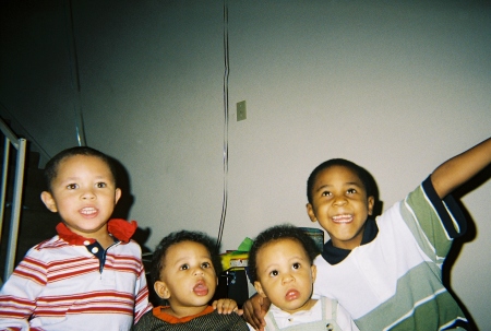 my kids and nephews