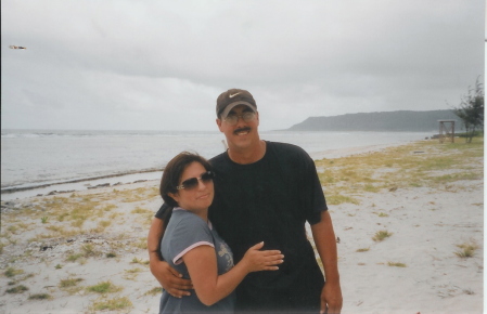 Hubby (Joel) & Me in Guam Jan. 2008