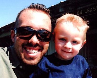 Daddy & Wyatt at Fellows Lake