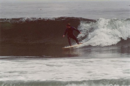 Finally a wave- Surfing Long Sands Beach York Maine- I love Maine.