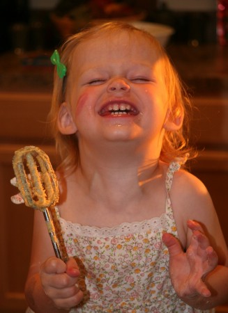 Ashlyn loves cookies!