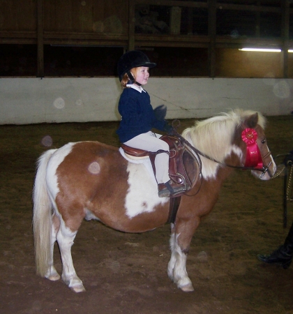 The second Girlie and fat pony, Gizmo.