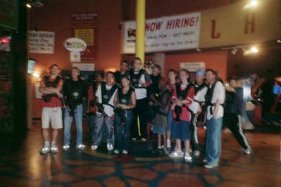 Potomac Mills Laser Tag Team for 2003