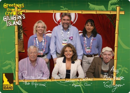 Me with the cast of Gilligan's Island