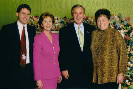 Greg & My Mom with the President & Mrs. Bush