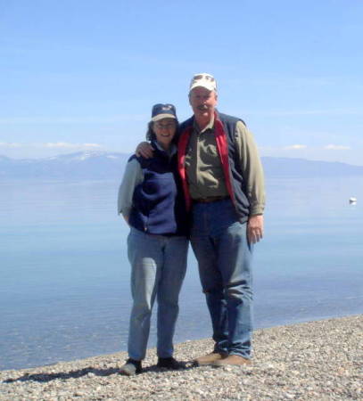 Sue and I at our favorite place! Lake Tahoe
