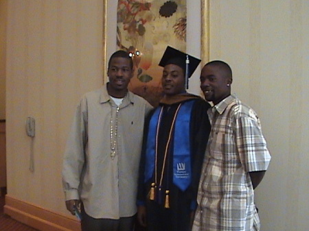 Eric with his MBA