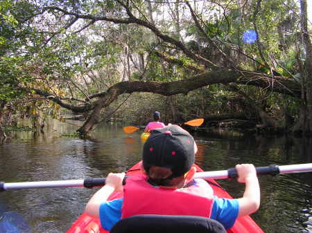 Kayaking at Wekawia Springs