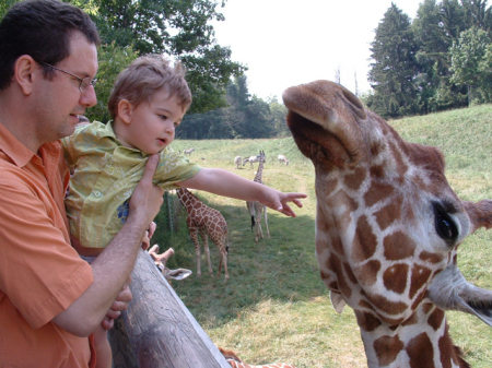 Zoo with Dad - 2006