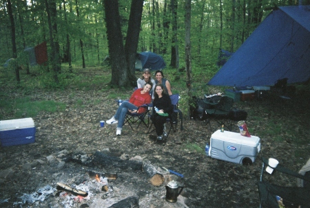 Camping in the Allegany Mountains...in PA.