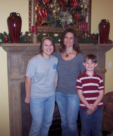Me and the kids  Christmas 2006