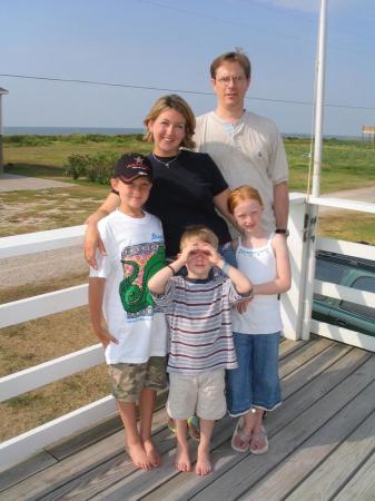 Us at the beach house