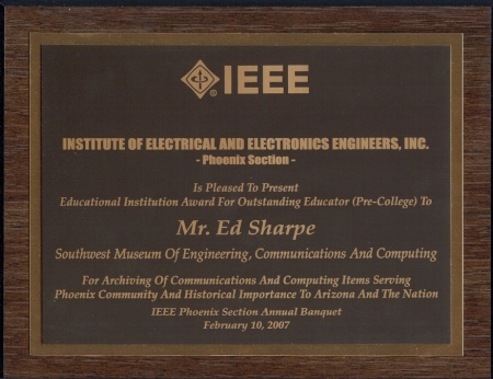 IEEE Educators Award
