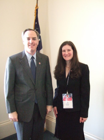 Me with Congressman Mike Ferguson (R-NJ)