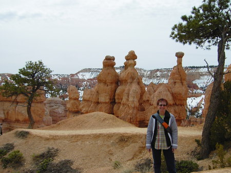 Climbing Through Bryce Canyon