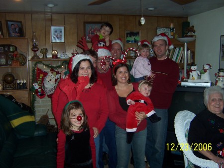Our Funny Family Christmas Picture