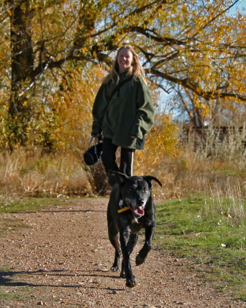 Me and the Bubba Dog in Colorado