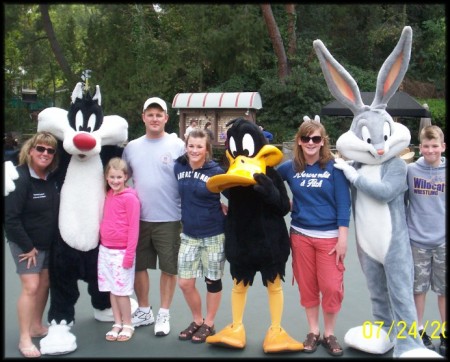 Family at Magic Mountain March 2007