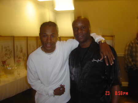 Tommy Davidson & Me at my show.