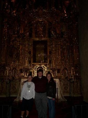 Me and my boys at the Mission Inn