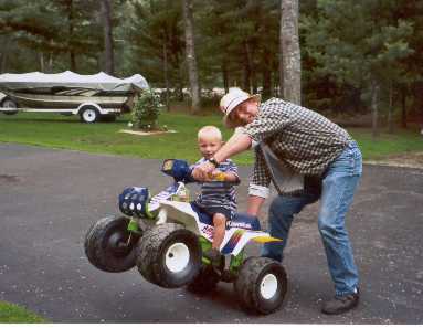 Me & my grandson Nathan