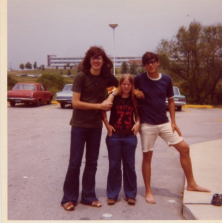 Tom Centanni, Debbie Davis and Barry Hidey 1972
