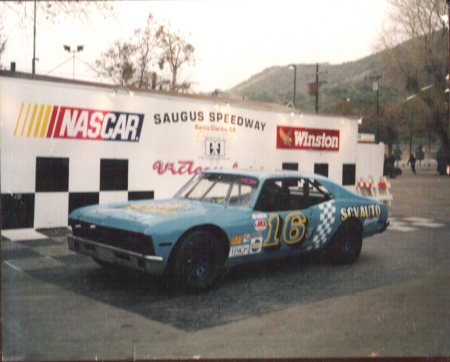 My NASCAR Saugus stock car 1991-1993