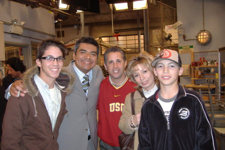 George Lopez on the set of his show 2007