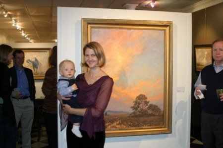 Karen Larson Turner and Morgan, Gallery Opening, 2005
