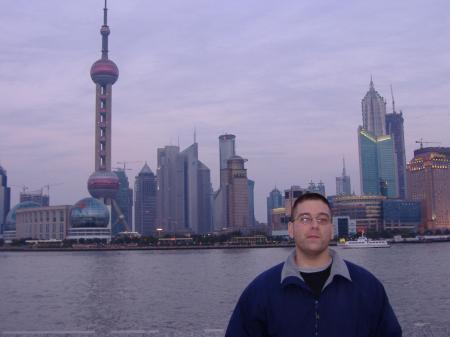 Me and PuDong in background