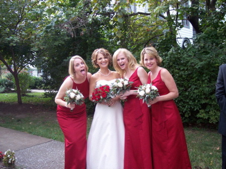 Mary & the bridesmaids