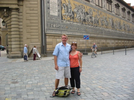 Kirstin & I in Dresden, Germany