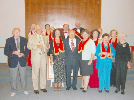 New 2005 President of Danish Ladies Society, Salinas, California