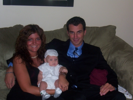 My other two children Becky and Joel with Brady