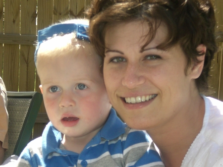 Me and my son, Janson.(May 2007)