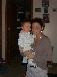 Skylar and I (when she was a baby)