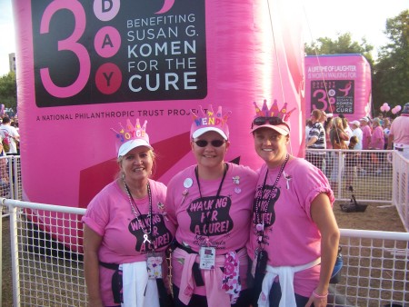 3 day breast cancer walk