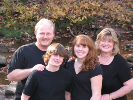 Family Christmas photo December 2006