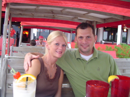 Dinner on Pensacola beach, Florida