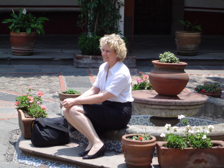 Vesna in San Angel (section of Mexico City, Mexico), May 2006