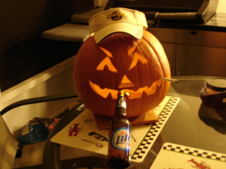 Halloween Drunken Pumpkin...
