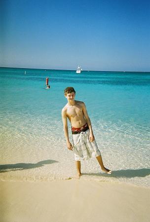 Brandon in the Cayman Islands